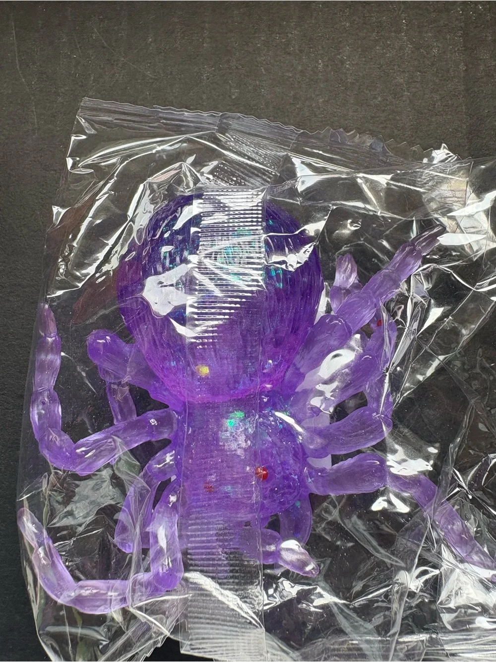 Needoh Teenie Jack-Glow Lanterns, RMS Mystery Ghost mini Dumpling, purple spider